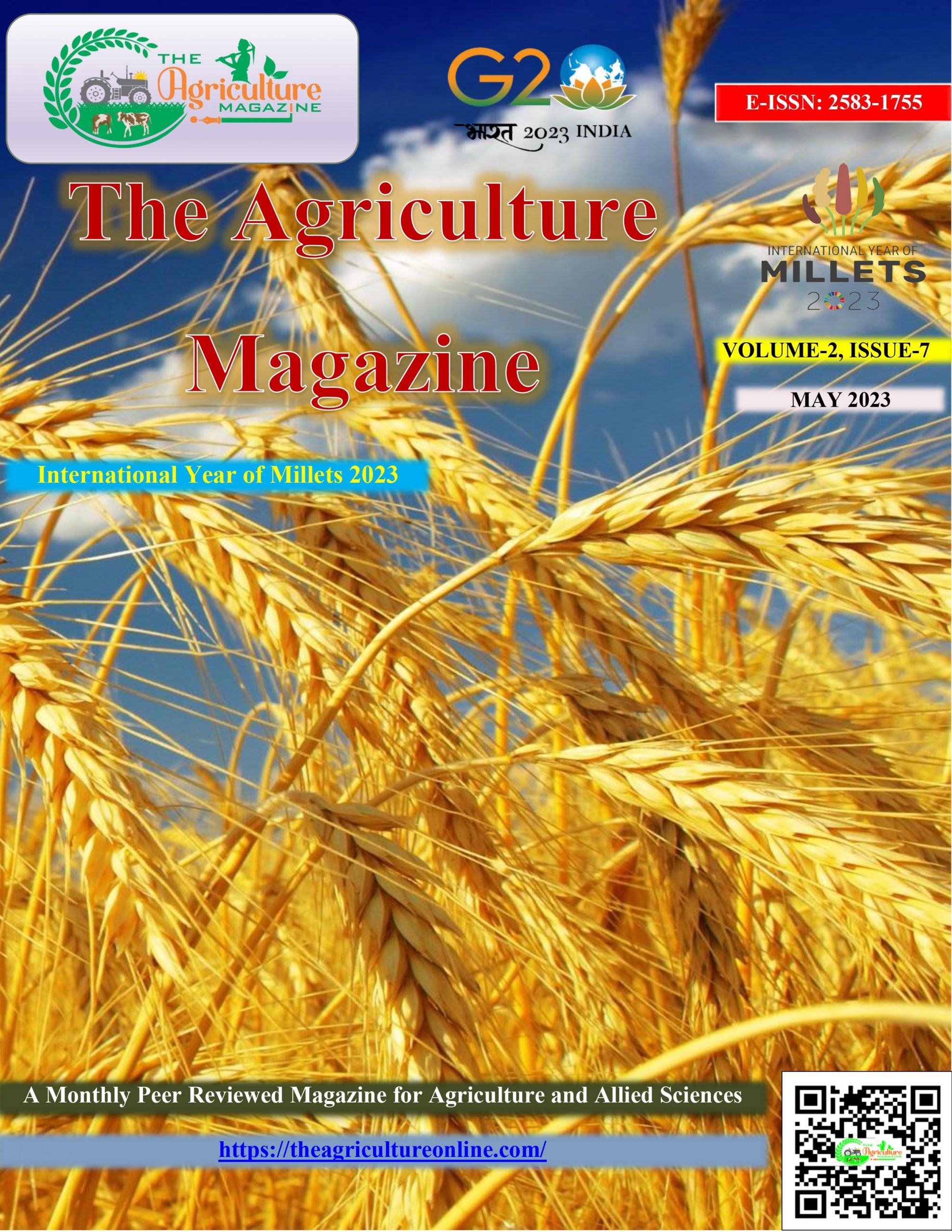 Volume (02) Issue (7), May, 2023 – The Agriculture Magazine
