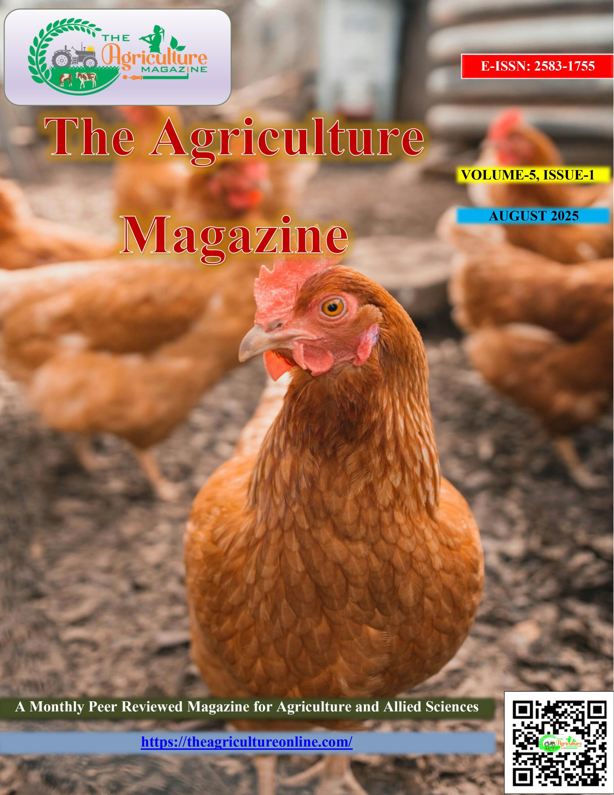 Volume (05) Issue (1), August, 2025 – The Agriculture Magazine